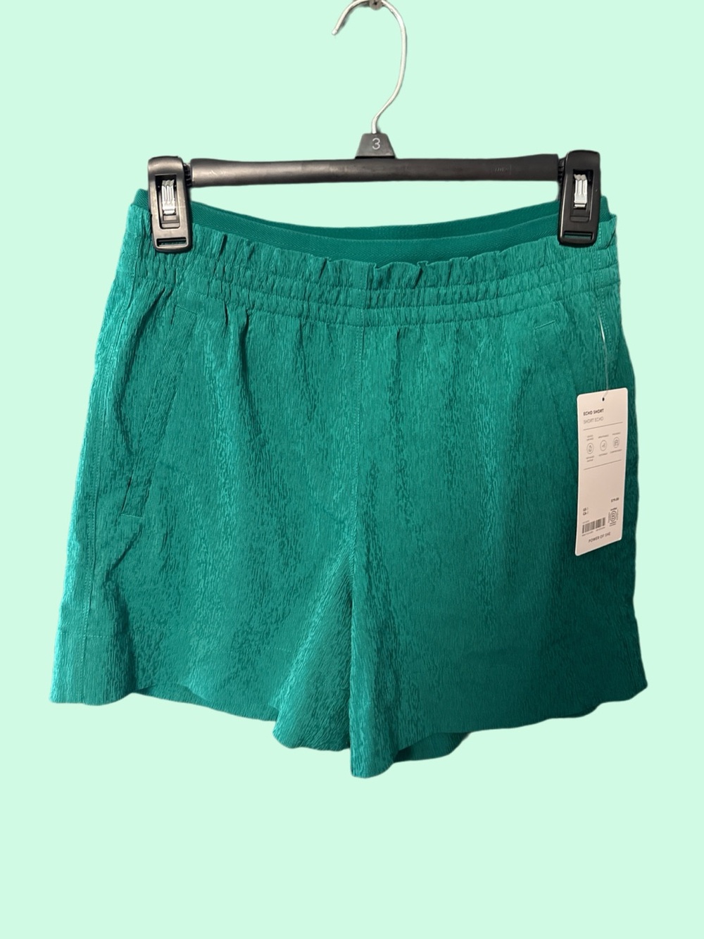 NWT Athleta Teal High-Waist ‼️Pull-On Shorts